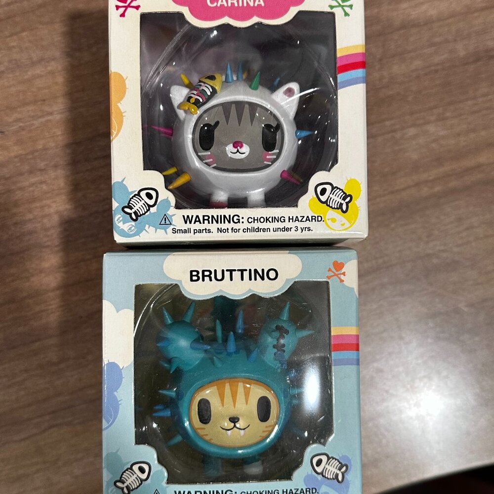 Tokidoki Strangeco Carina Bruttino Collectible Vinyl Figure Cactus Friends 2009